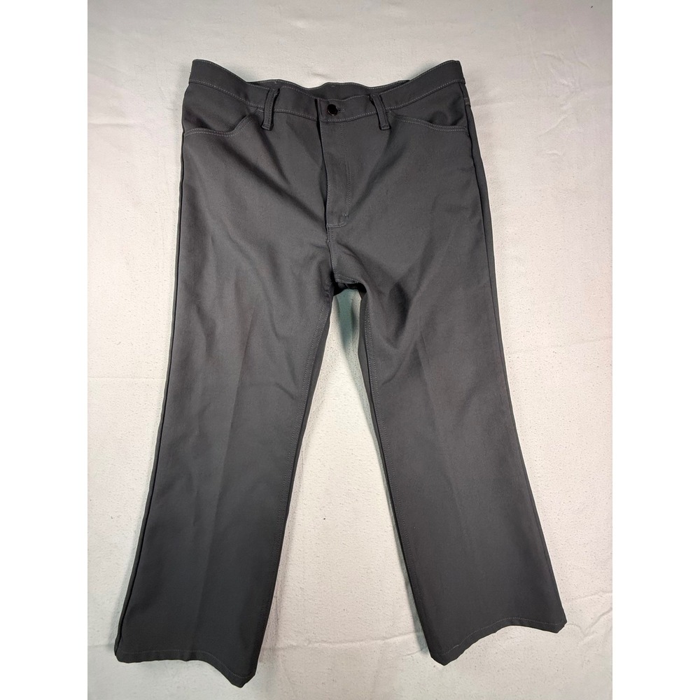 VTG‎ Wrangler Pants Mens 38x30 Riata Flat Front Straight Leg